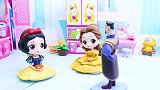 贝儿和白雪不吃蔬菜只吃汉堡、冰淇淋对吗？(1)