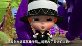 猪猪侠：看到猪猪侠这么蠢，黑袍人也很是无奈，只好偷偷放水