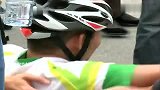 体育-13年-环冠豸山自行车赛选手 痛并快乐着-新闻
