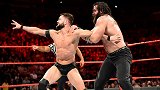 WWE-18年-RAW第1284期：三对三组队赛 山姆森&明星伙伴VS巴洛尔&盖洛斯&安德森-单场