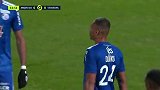 第12分钟斯特拉斯堡球员吉库黄牌