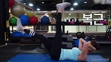 韩国极品妹子教你实用健身技巧 超标准动作塑造极品身材