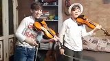 意大利双胞胎演奏《生命万岁》，这种活力真的振奋人心