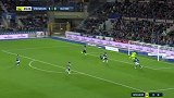 第30分钟斯特拉斯堡球员莫蒂巴射门-绝佳机会打偏