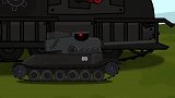 坦克世界动画：这么萌的鼠爷，利维坦放屁还带闪电