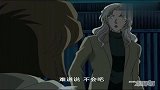 灰原把面具撕开了，是柯南，而新一其实是平次！