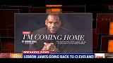篮球-14年-震惊！勒布朗詹姆斯在体育画报证实 自己将回归骑士-新闻