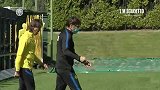 国米赛季最后一练：收官战盼完美收官 憨牛状态轻松