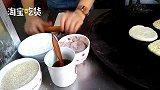 锅盔塞凉粉！川妹子开店弹古筝助兴
