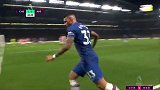 第43分钟切尔西球员吕迪格射门 - 打偏