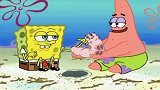 海绵宝宝：海绵宝宝捡到了新宠物虫虫，但小蜗却很生气