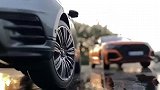 静态的SUV模型车 摆拍成遥控模型