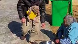 爷爷满满的正能量