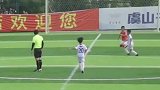小将操作惊呆众人，背身挑球过人后破门太帅气了