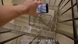 手机从50米高的楼梯上扔下，录像打开之后，会拍到什么样的画面？