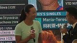 网球-14年-彭帅出席武网抽签仪式 吃货贝贝学武汉话-新闻