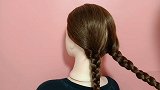 日常盘发，两分钟搞定，超简单易上手，搭配任何衣服都好看