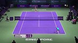 WTA-14年-年终总决赛：小组赛-科维托娃0：2沃兹尼亚奇-全场