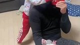 妖怪快放开我弟弟！这儿子下手是真的狠