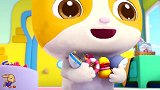 蜡笔小精灵：幼儿儿歌，可爱的童谣，奇妙小浴缸里的玩具！