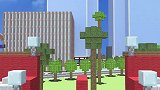 Minecraft动画：史蒂夫城市跑酷