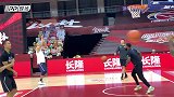 【PP体育在现场】我要上场！荔枝佬易建联赛前专注投篮热身