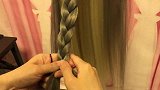 3根麻花辫扎成的3D立体马尾辫，简单易上手，扎上很好看