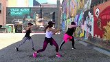 教你一套带搏击动作的健身舞，简单好学，快试试吧！