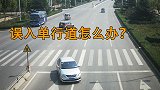 开车误入单行道如何应对？交警：用这个方法能免除扣分罚款！