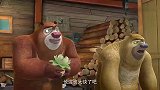 熊出没：光头强突然变聪明了，竟用假雪莲以假乱真，骗过熊大熊二