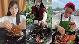 爱美食，吃货直播螃蟹,胃口不小啊，第225节