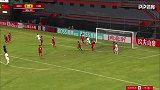 韦世豪暴力任意球直奔死角 马代门将门线救险