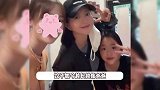 包贝尔一家北京被偶遇，包文婧产后状态超好，身材纤细不见疲态