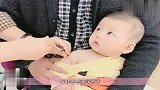 女娃是见过大风浪的人儿，打预防针就是淡定，网友：佩服佩服！