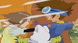 数码宝贝：阿和和太一决斗了！阿和向太一发起进攻，队伍分裂了！