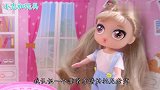 亿奇娃娃奇奇和她的朋友亿亿做美美的造型，参加小白菜的生日派对