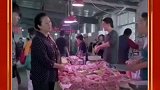 大妈刀法出神入化，买猪肉一刀下去不多不少，老板都懵了