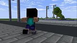 我的世界MC动画：小him与流浪狗的故事