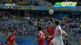 世界杯-14年-小组赛-F组-第2轮-阿根廷罗霍角球抢点头球攻门偏出-花絮