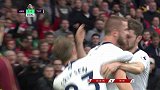 戴尔甩头攻门扳平比分 两队场边爆发激烈冲突