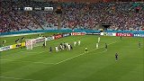 亚洲杯-15年-淘汰赛-1/4决赛-第109分钟射门 日本队本田圭佑任意球假传真射-花絮