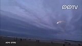 不可思议！俄罗斯上空惊现燃烧的UFO