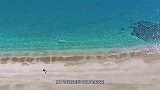 澳洲海滩出现“沙子海浪”，游客看清后，不淡定了