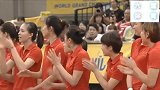 前一秒还是严肃脸，一听到自己是MVP，朱婷立马变身“表情包”