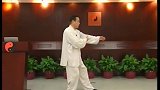85式杨氏太极拳讲座：第七式.左搂膝拗步动作示范。