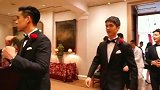 这到底是哪位大腕结婚，居然把这么多明星请来，真让人饱眼福！
