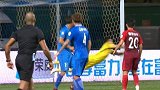 中超第29轮五佳扑救 程月磊飞身扑救抢险