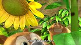 熊熊乐园：熊二找到标记身高的向日葵，自己怎么又变矮了呢