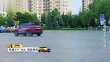 奔跑吧：赛车手表演特技，太帅了吧，震撼全场
