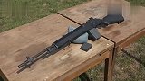 具有射程远、精度高的优势：M14自动步枪靶场实弹射击测试！